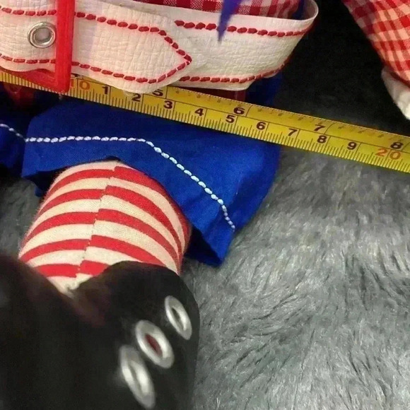 Vintage Raggedy  Andy Teach and Play Doll - Picture 13 of 16